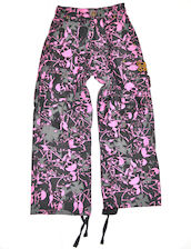 Maastohousut, Skullcamo pink
