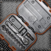 Ty�kalusarja, Craftsman 11os. Tuumakoot