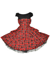 Kellomekko,  Red Tartan