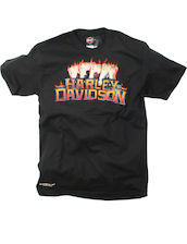 T-Paita, Harley Davidson Flaming Ace
