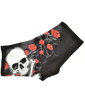 Pikkuhousut, Hot Leathers, Red Foil Rose