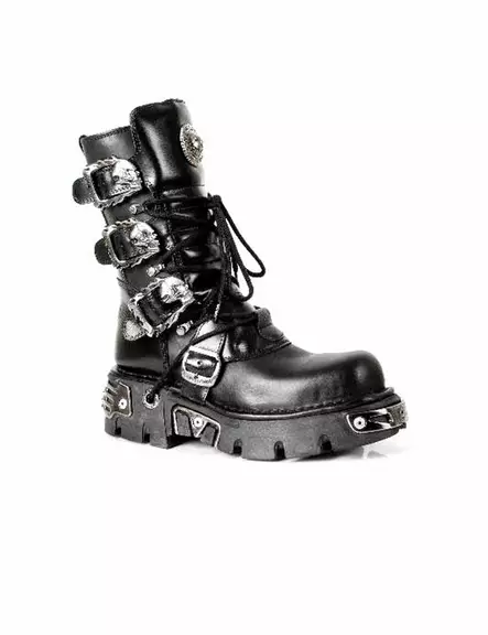 New Rock kengät NomadNegro + ReactorNegro - Bootsit - NR64 - 1