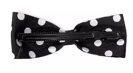 Hiusrusetti, Polka Dot, musta - Hiuskoristeet - PIN130 - 4