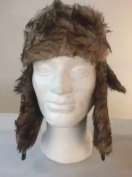 Karvalakki,pinkki ruudullinen - Karvalakit - KAR40 - 2