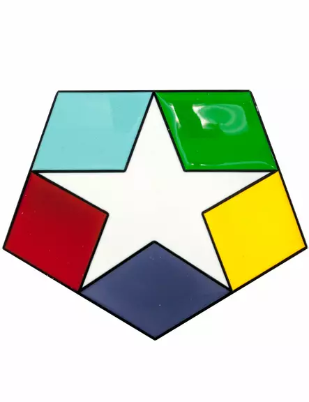 Vyönsolki, White Star, 5-kulmainen - Soljet - VS660 - 1