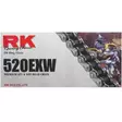 520EXW 100 CLIP LINK 520 W-RING REPLACEMENT DRIVE CHAIN / NATURAL - Ketjut ja ketjulinkit - RK520EXW100 - 1
