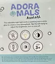 Adoramals Axolot Yövalo - Valaisin, valoketju - VALO50 - 2