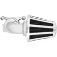AIR CLEANER KIT MONSTER SUCKER WITH COVER 10-GAUGE CHROME - Ilmansuodattimet - 10102120 - 1