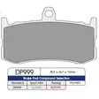 BRAKE PAD RDP X-RACE TITANIUM HIGH FRICTION ROAD-RACING - Jarrupalat - 17212570 - 1