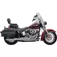 EXHAUST ROAD RAGE II B1 CHROME W/ BLACK END CAPS - Pakoputket ja niiden osat - 18001510 - 1