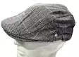 Flatcap harmaapunavalko ruutu - Flat Capit - LC670 - 1