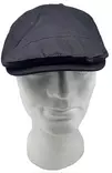 Flatcap musta koristetikattu - Flat Capit - LC690 - 3