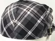 Flatcap, mustaruutu glitter - Flat Capit - LC520 - 5