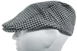 Flatcap mustavalko pikku ruutu - Flat Capit - LC590 - 2