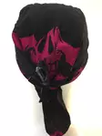 Headwrap, musta, pinkit kallot - Headwrapit - HW180 - 3