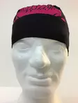 Headwrap, musta, pinkit kallot - Headwrapit - HW180 - 2