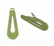 Hiuspinni Lime/valk. 2 kpl - Hiuskoristeet - PIN240 - 1