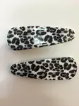 Hiuspinnit, Leopardi mustavalko 2 kpl - Hiuskoristeet - PIN60 - 1