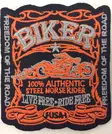Kangasmerkki, Biker USA life... - Kangasmerkit - K1380 - 1