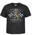 LASTEN T- paita Finland Suomi Liput - T-paidat - KID490 - 3