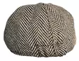 Lätsä Tweed ruskea/beige - Flat Capit - LC800 - 3