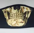Maski midas gold skull pääkallo facemask - Maskit - MASKIK40 - 3