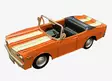 Nostalgia auto kerma /oranssi - Pienoismallit - LELU290 - 1