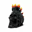 Pääkallo Black Screaming Skull - Kallot, Halloweenrekvisiitta - HOR710 - 3