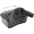 PAD KING TOUR BOX REAR PILLOW BACKREST VINYL BLACK - Satulat ja satulanpäälliset - 08220140 - 1