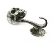 Ripustuskoukku Hopeakallo, metallia - Naulakko - HOOK120 - 1