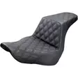 SEAT STEP UP LS FRONT W/PASSENGER LATTICE BLACK - Satulat ja satulanpäälliset - 08021040 - 1