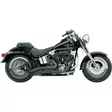 SPEEDSTER SHORTS SWEPT EXHAUST WITH POWERPORT BLACK - Pakoputket ja niiden osat - 18001380 - 1