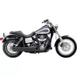 SPEEDSTER SLASH DOWN EXHAUST WITH POWERPORT BLACK HD - Pakoputket ja niiden osat - 18001400 - 1