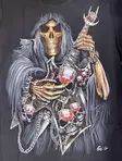 T-paita Skull guitar, musta - T-paidat - TP1350 - 2