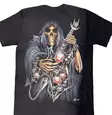 T-paita Skull guitar, musta - T-paidat - TP1350 - 3