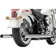 TRUE DUALS EXHAUST SYSTEM CHROME WITH BILLET TIPS - Pakoputket ja niiden osat - 18001750 - 1