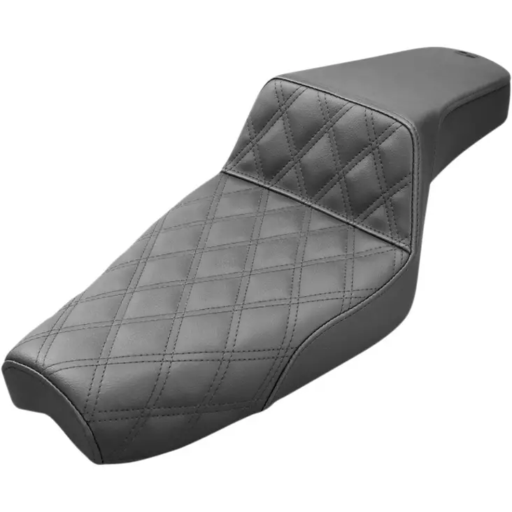 2-UP SEAT STEP UP FRONT|REAR SADDLEHYDE™|SADDLEGEL™ BLACK - Satulat ja satulanpäälliset - 08040650 - 1