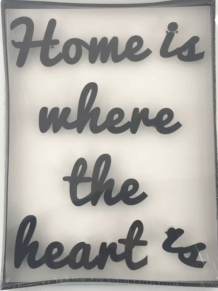 3D kirjain teksti taulu - Seinälle - PRT960 - 1