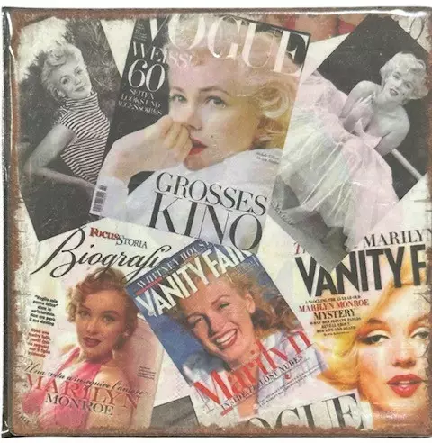 Magneetti Marilyn 7 x 7 cm - Koriste-esineet - MAG40 - 1