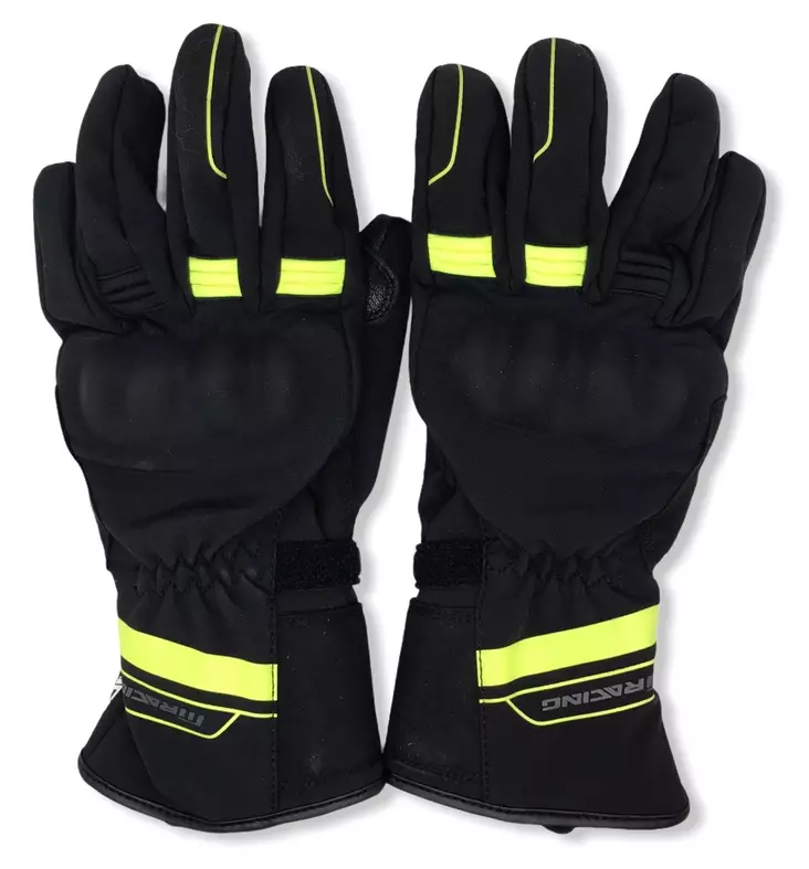 Ajohanskat Musta/neonkelt. - Ajovarusteet - AH80 - 1