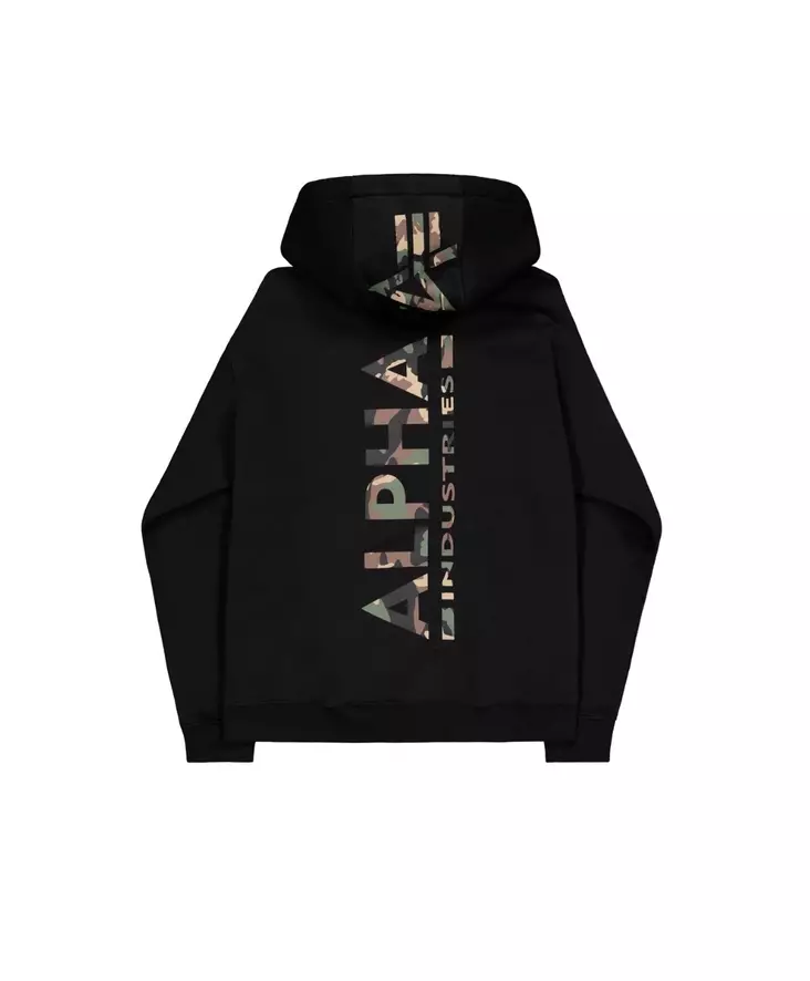 Alpha huppari Camo selkälogo - Paidat - ALP140 - 1