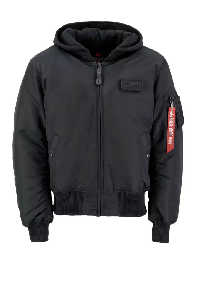 Alpha MA-1 pilottitakki irtohupulla - Pilottitakit - ALP40 - 1