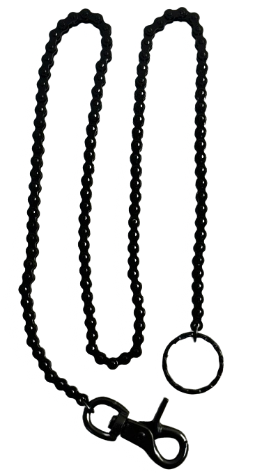 Avainketju 80cm musta ketju - Avainketjut - KJ200 - 1