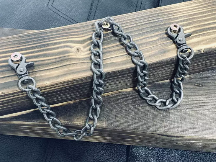 Avainketju antiikki harmaa matta - Avainketjut - KJ190 - 1