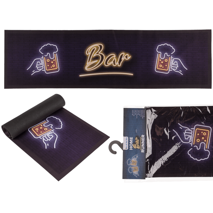 Baaritiskin BEER lasin alunen 89x25cm - Astiat - PRT1230 - 1