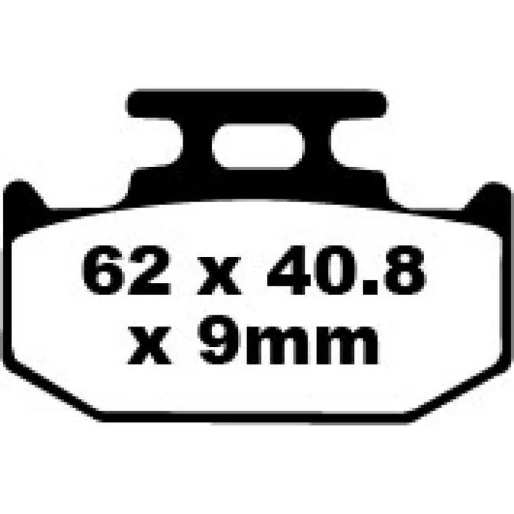 BRAKE PAD FA-TT SERIES CARBON FIBER - Jarrupalat - 17220250 - 1