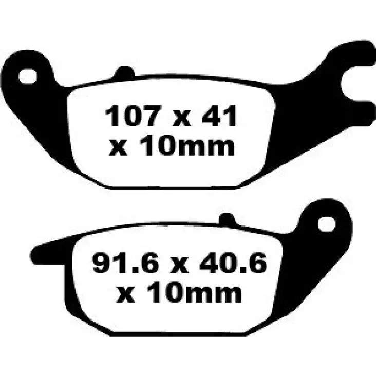 BRAKE PAD FA SERIES ORGANIC - Jarrupalat - 17220280 - 1