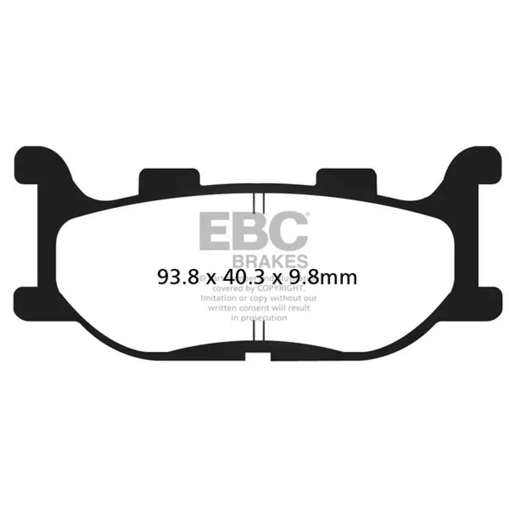 BRAKE PAD SFAC SERIES CARBON FIBER - Jarrupalat - 17200420 - 1