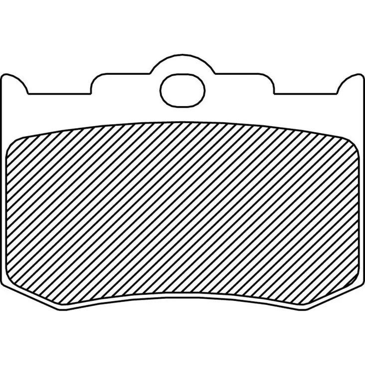 BRAKE PAD SINTERED - Jarrupalat - 17211360 - 1