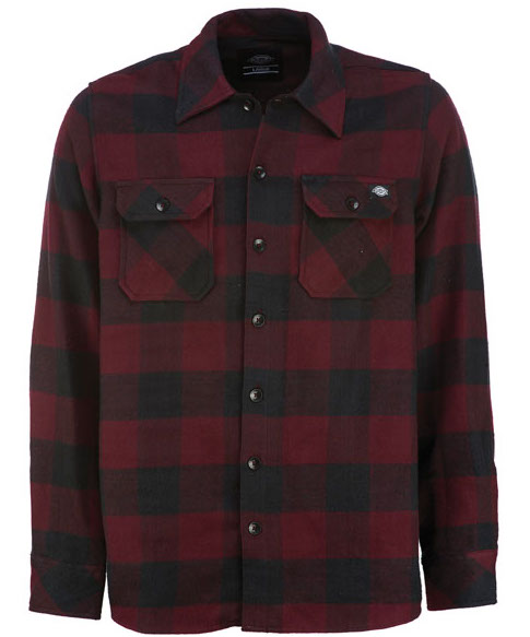 Dickies Sacramento musta/viininpun. - Kauluspaidat - DIC40 - 1